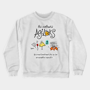 AGILOKS: Agile Values. : Product Crewneck Sweatshirt